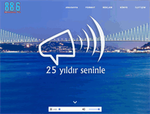 Tablet Screenshot of istanbulfm.com.tr